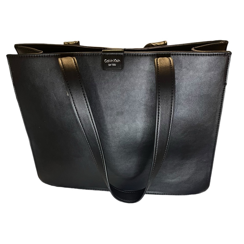 Calvin Klein Black Audrey Tote - Picture 2 of 16